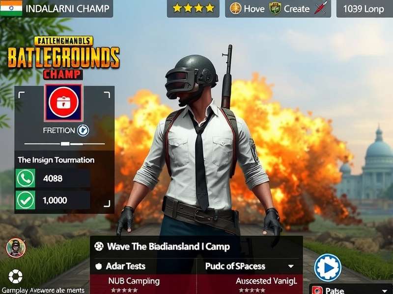 PUBG Hindustani Champ Indian customization options